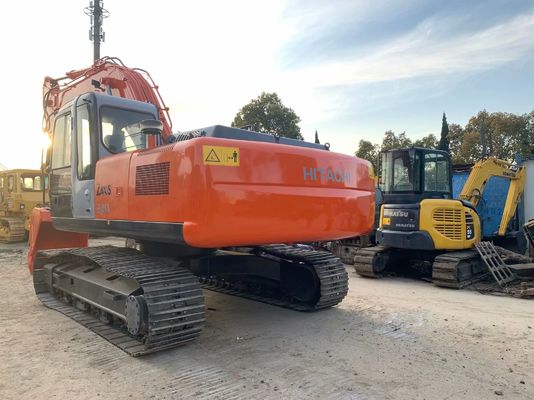 ব্যবহৃত হিটাচি ZX240HG ক্রলার মাউন্ট হাইড্রোলিক খননকারী রঙ পুনরায় রঙ