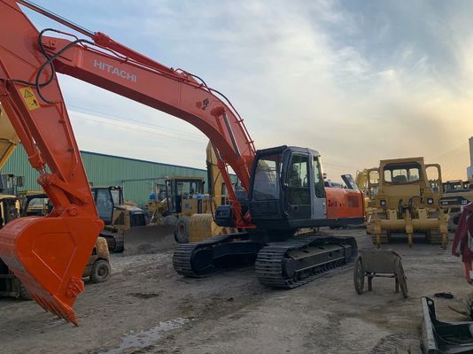 ব্যবহৃত হিটাচি ZX240HG ক্রলার মাউন্ট হাইড্রোলিক খননকারী রঙ পুনরায় রঙ