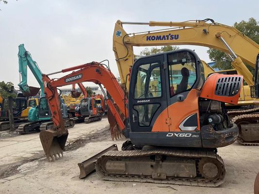 2018 বছর ব্যবহৃত Doosan DX60-9C মিনি এক্সক্যাভেটর চমৎকার অবস্থায়/ব্যবহৃত Doosan মিনি এক্সক্যাভেটর বিক্রির জন্য