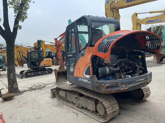 2018 বছর ব্যবহৃত Doosan DX60-9C মিনি এক্সক্যাভেটর চমৎকার অবস্থায়/ব্যবহৃত Doosan মিনি এক্সক্যাভেটর বিক্রির জন্য