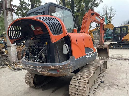 2018 বছর ব্যবহৃত Doosan DX60-9C মিনি এক্সক্যাভেটর চমৎকার অবস্থায়/ব্যবহৃত Doosan মিনি এক্সক্যাভেটর বিক্রির জন্য