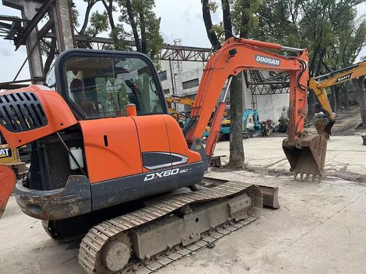 2018 বছর ব্যবহৃত Doosan DX60-9C মিনি এক্সক্যাভেটর চমৎকার অবস্থায়/ব্যবহৃত Doosan মিনি এক্সক্যাভেটর বিক্রির জন্য