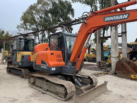 2018 বছর ব্যবহৃত Doosan DX60-9C মিনি এক্সক্যাভেটর চমৎকার অবস্থায়/ব্যবহৃত Doosan মিনি এক্সক্যাভেটর বিক্রির জন্য