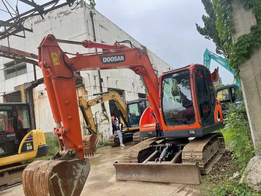 ডুসান ডিএক্স 75-9 সি সেকেন্ড হ্যান্ড মিনি এক্সক্যাভেটর 2017 বছর দৃশ্যমানতা এবং সুরক্ষা