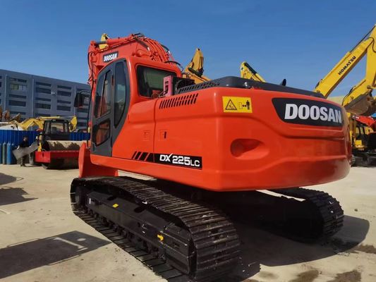 মূল কোরিয়া ব্যবহৃত মিনি খননকারী Doosan DX225LC ব্যবহৃত Doosan খননকারী