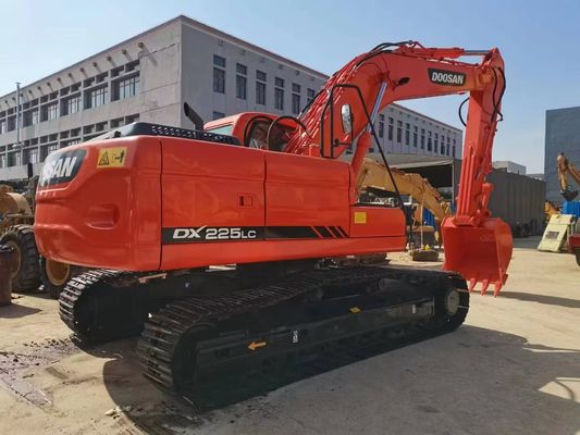 মূল কোরিয়া ব্যবহৃত মিনি খননকারী Doosan DX225LC ব্যবহৃত Doosan খননকারী