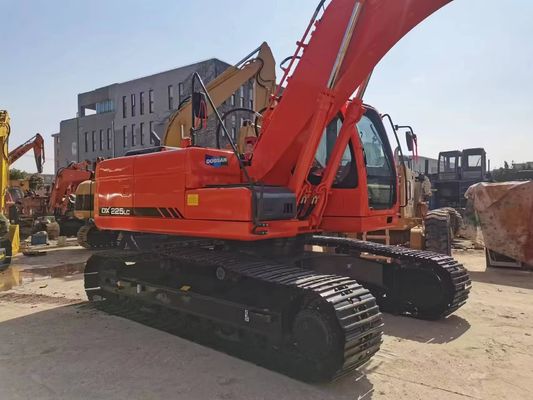 মূল কোরিয়া ব্যবহৃত মিনি খননকারী Doosan DX225LC ব্যবহৃত Doosan খননকারী