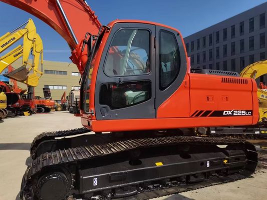মূল কোরিয়া ব্যবহৃত মিনি খননকারী Doosan DX225LC ব্যবহৃত Doosan খননকারী