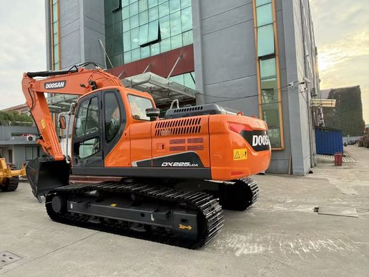 মূল কোরিয়া Doosan DX225LCA ব্যবহৃত Excavator সরঞ্জাম ক্রলার টাইপ