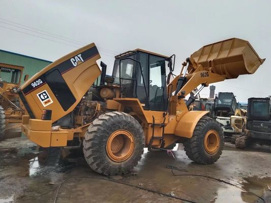 Caterpillar 962G ব্যবহৃত চাকা লোডার ভাল অবস্থায় সামনের CAT 962G লোডার