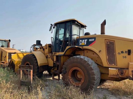 966H মূল রঙ ভাল অবস্থায় ব্যবহৃত Caterpillar চাকা লোডার