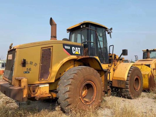 966H মূল রঙ ভাল অবস্থায় ব্যবহৃত Caterpillar চাকা লোডার