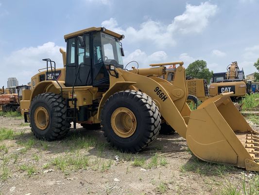 কম শব্দ 966H ব্যবহৃত CAT চাকা লোডার উচ্চ দক্ষতা CAT ইঞ্জিন সঙ্গে
