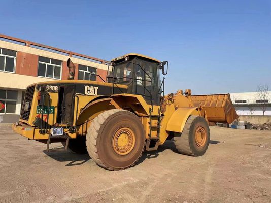 চাকাযুক্ত সেকেন্ড হ্যান্ড Caterpillar 980G লোডার সহজ অপারেশন ভাল অবস্থায়
