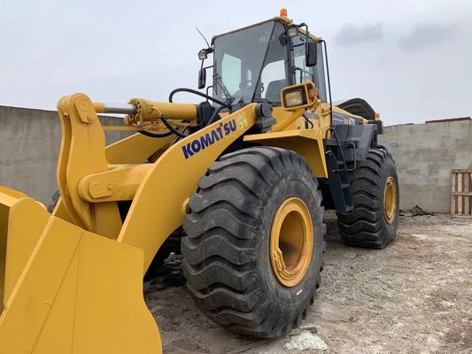 রঙ পরিবর্তন করুন ব্যবহৃত চাকা লোডার Komatsu WA470-6 সেকেন্ড হ্যান্ড লোডার