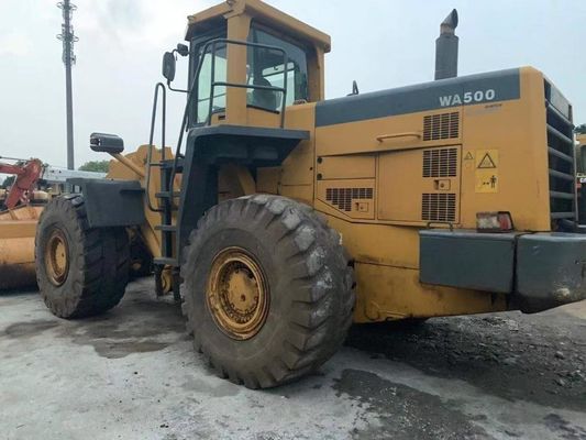 ভারী দায়িত্ব ব্যবহৃত Komatsu চাকা লোডার WA500-3 দীর্ঘ স্থায়ী শক্তি দক্ষ