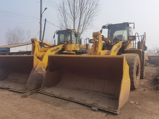 ব্যবহৃত Komatsu WA500 6 চাকা লোডার WA600-6 নির্মাণের জন্য জ্বালানী দক্ষতা