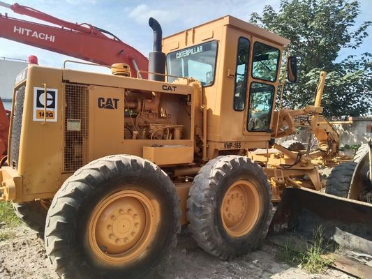 CAT 140G ব্যবহৃত মোটর গ্রেডার স্থিতিশীল অপারেশন 140H ব্যবহৃত Caterpillar গ্রেডার