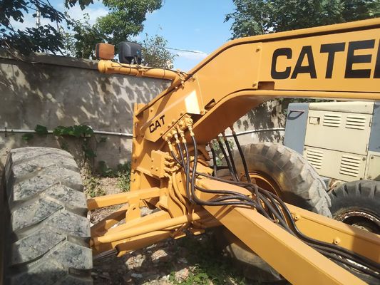 CAT 140G ব্যবহৃত মোটর গ্রেডার স্থিতিশীল অপারেশন 140H ব্যবহৃত Caterpillar গ্রেডার