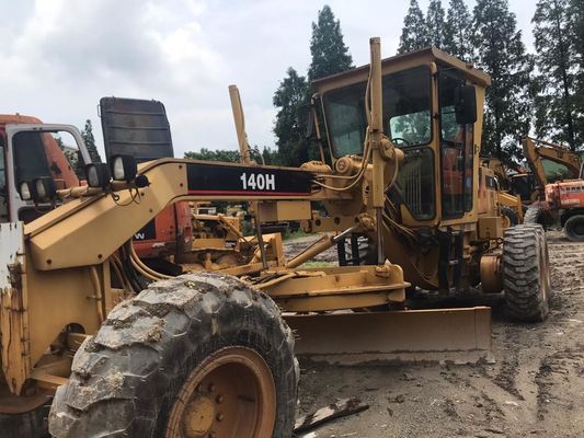 ব্যবহৃত CAT 140H মোটর গ্রেডার উচ্চ নির্ভুলতা সঙ্গে অভিযোজিত ব্লেড আন্দোলন