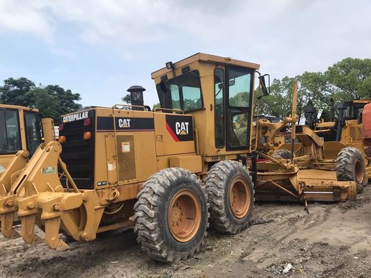 ব্যবহৃত CAT 140H মোটর গ্রেডার উচ্চ নির্ভুলতা সঙ্গে অভিযোজিত ব্লেড আন্দোলন