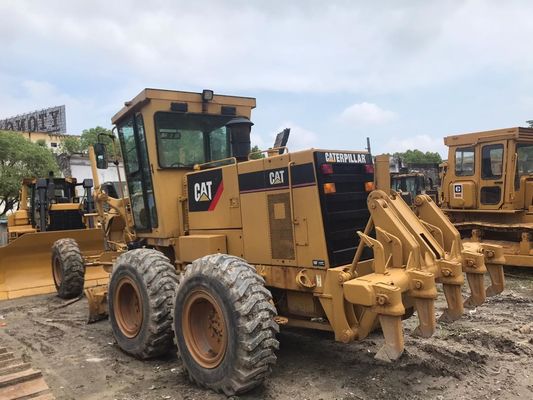 ব্যবহৃত CAT 140H মোটর গ্রেডার উচ্চ নির্ভুলতা সঙ্গে অভিযোজিত ব্লেড আন্দোলন