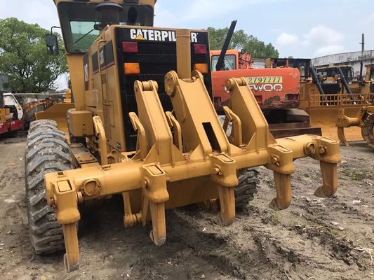 ব্যবহৃত CAT 140H মোটর গ্রেডার উচ্চ নির্ভুলতা সঙ্গে অভিযোজিত ব্লেড আন্দোলন