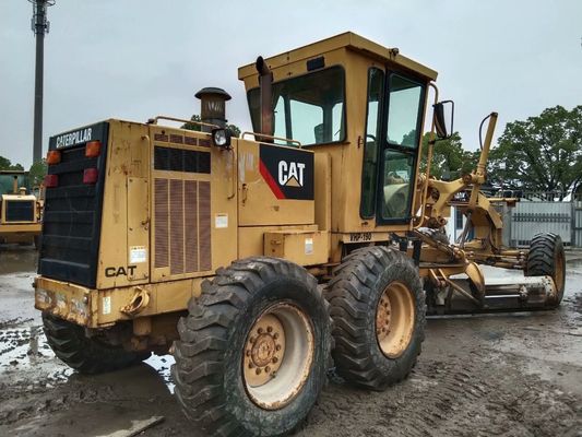 মূল মার্কিন যুক্তরাষ্ট্র 140K ব্যবহৃত CAT মোটর গ্রেডার উচ্চ উত্পাদনশীলতা জ্বালানী দক্ষতা