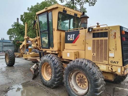 মূল মার্কিন যুক্তরাষ্ট্র 140K ব্যবহৃত CAT মোটর গ্রেডার উচ্চ উত্পাদনশীলতা জ্বালানী দক্ষতা
