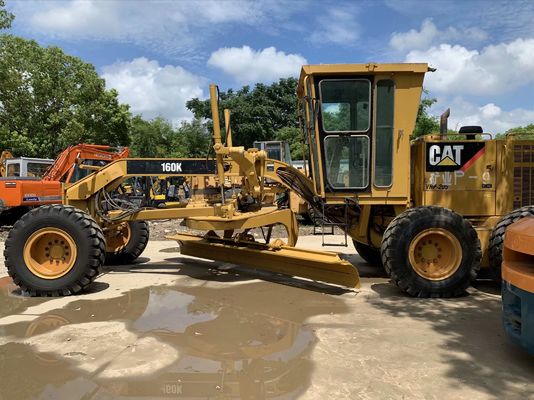 CAT 160K ব্যবহৃত মোটর গ্রেডার উচ্চ দক্ষতা ব্যবহৃত Caterpillar মোটর গ্রেডার