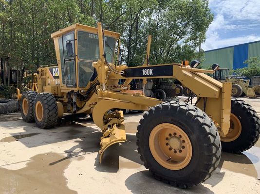 CAT 160K ব্যবহৃত মোটর গ্রেডার উচ্চ দক্ষতা ব্যবহৃত Caterpillar মোটর গ্রেডার