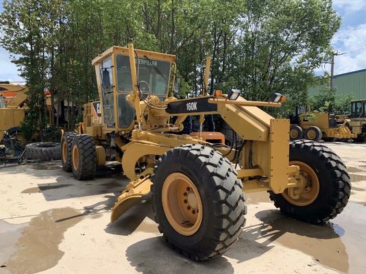 CAT 160K ব্যবহৃত মোটর গ্রেডার উচ্চ দক্ষতা ব্যবহৃত Caterpillar মোটর গ্রেডার