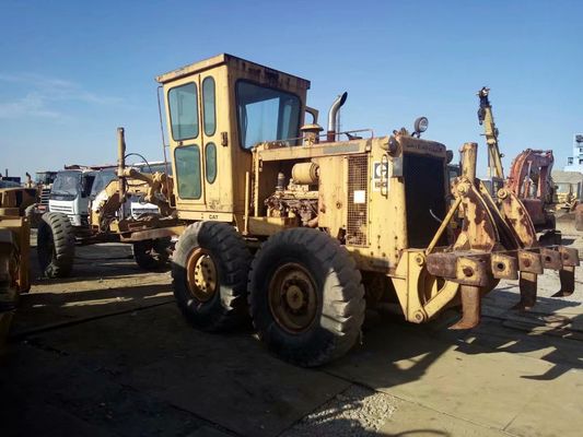 ভারী দায়িত্ব 12G ব্যবহৃত Caterpillar মোটর গ্রেডার গোলমাল হ্রাস সহজ অপারেশন