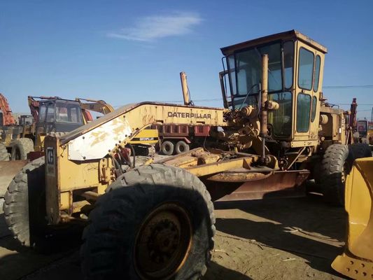 ভারী দায়িত্ব 12G ব্যবহৃত Caterpillar মোটর গ্রেডার গোলমাল হ্রাস সহজ অপারেশন