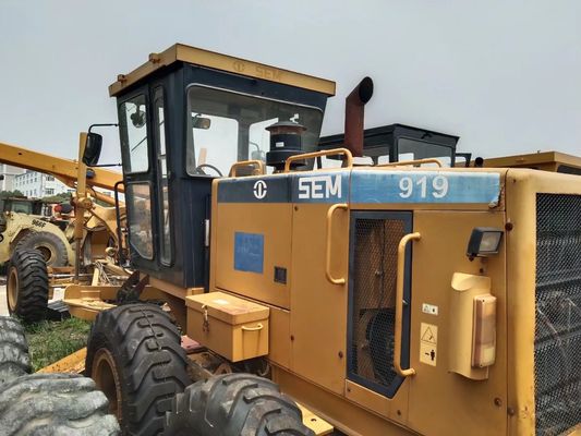 SEM 919 ব্যবহৃত মোটর গ্রেডার শক্তি দক্ষতা ব্যবহৃত রাস্তা গ্রেডার দীর্ঘস্থায়ী