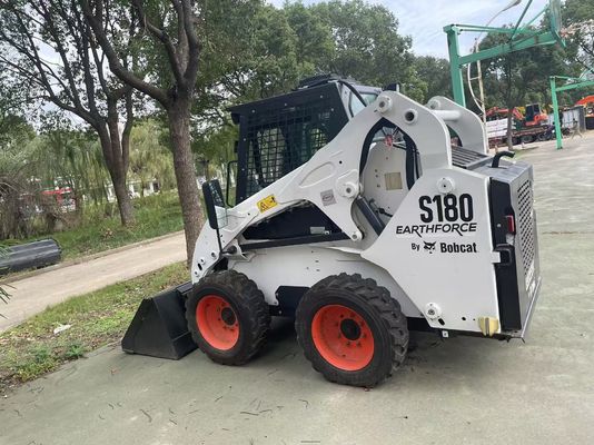 S180 ববকাট স্কিড স্টিয়ার লোডার মূল রঙ সেকেন্ড হ্যান্ড কম রক্ষণাবেক্ষণ