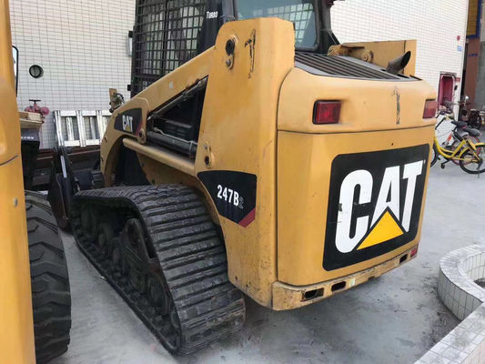 CAT 247B2 সেকেন্ড হ্যান্ড স্কিড স্টিয়ার লোডার দীর্ঘস্থায়ী CAT স্কিড স্টিয়ার লোডার