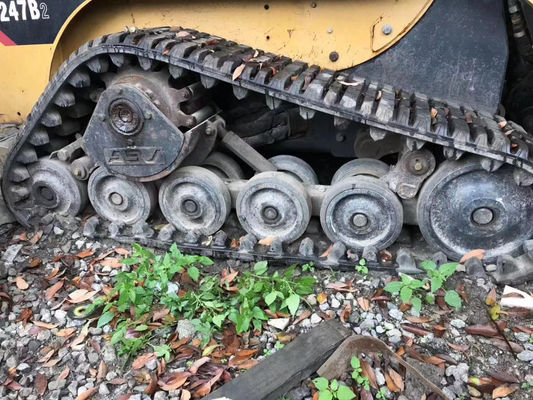 CAT 247B2 সেকেন্ড হ্যান্ড স্কিড স্টিয়ার লোডার দীর্ঘস্থায়ী CAT স্কিড স্টিয়ার লোডার