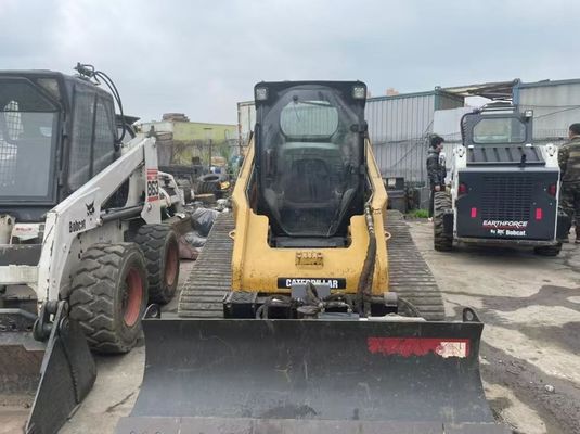 শক্তিশালী 277C ব্যবহৃত Caterpillar স্কিড স্টিয়ার জ্বালানী দক্ষতা ভাল অবস্থায়