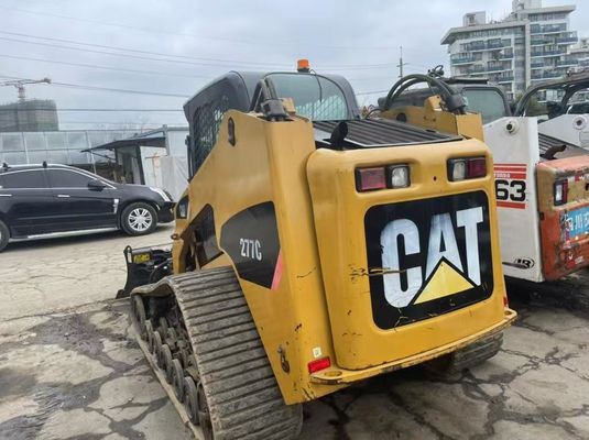 শক্তিশালী 277C ব্যবহৃত Caterpillar স্কিড স্টিয়ার জ্বালানী দক্ষতা ভাল অবস্থায়