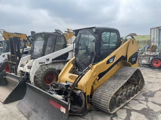 শক্তিশালী 277C ব্যবহৃত Caterpillar স্কিড স্টিয়ার জ্বালানী দক্ষতা ভাল অবস্থায়