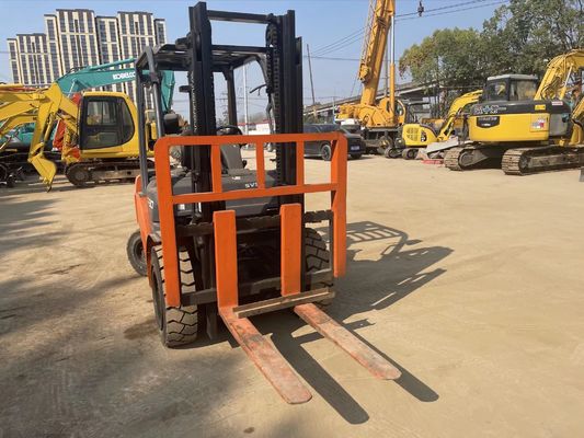 5 টন টয়োটা 7FD50 ব্যবহৃত ফোর্ক ট্রাক সহজ অপারেশন ব্যবহৃত ফোর্ক ট্রাক