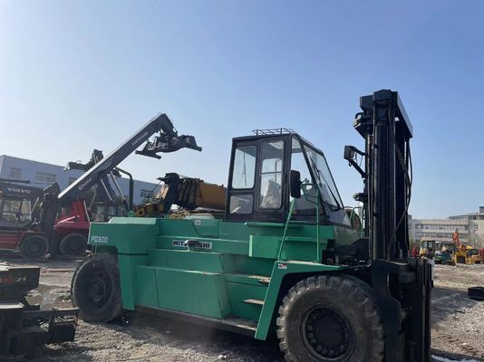 Mitsubishi F300 ব্যবহৃত ফোর্কলিফ্ট ট্রাক সেকেন্ড হ্যান্ড 30 টন ফোর্কলিফ্ট উচ্চ ক্ষমতা