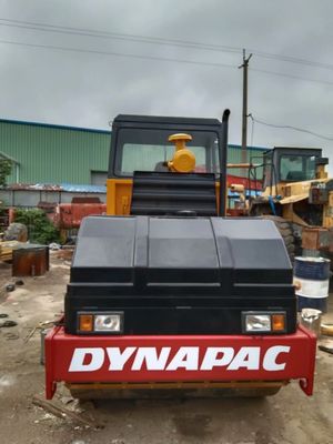 Dynapac CC421 ব্যবহৃত রাস্তা রোলার ডাবল ড্রাম রাস্তা রোলার উচ্চ উৎপাদনশীলতা সুইডেন