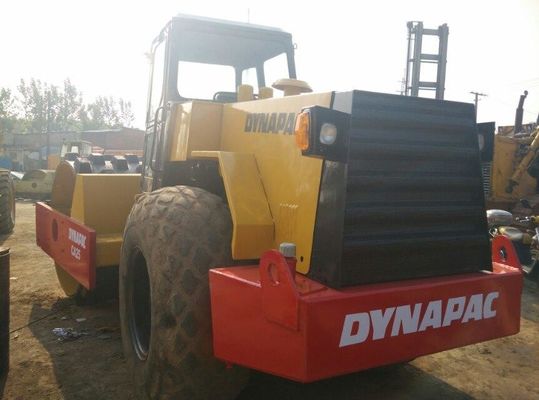 ব্যবহৃত CA25 Dynapac একক ড্রাম রোলার ভেড়া পা সঙ্গে স্থিতিশীল অপারেশন