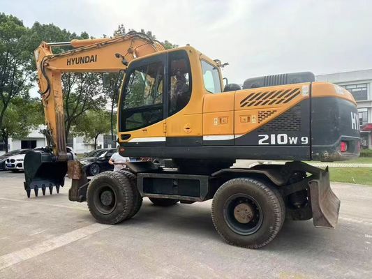 ব্যবহৃত হুইন্ডাই R210W-9 চাকা এক্সক্যাভেটর চমৎকার অবস্থায়/ব্যবহৃত চাকা এক্সক্যাভেটর বিক্রির জন্য