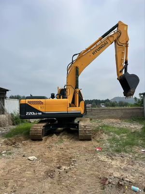 হুন্ডাই R220LC-9S হাইড্রোলিক ক্রলার এক্সক্যাভার সেকেন্ড হ্যান্ড 2020 বছর