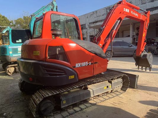 মূল জাপান ব্যবহৃত Kubota KX185-3 Excavator বিক্রয়ের জন্য/ব্যবহৃত Kubota মিনি Excavator বিক্রয়ের জন্য