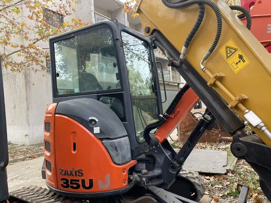 মূল জাপান ব্যবহৃত হিটাচি ZX35U-5N মিনি এক্সক্যাভেটর চমৎকার অবস্থায় / ব্যবহৃত জাপানি মিনি এক্সক্যাভেটর সুইং আর্ম এবং ইপিএ ইঞ্জিন সঙ্গে