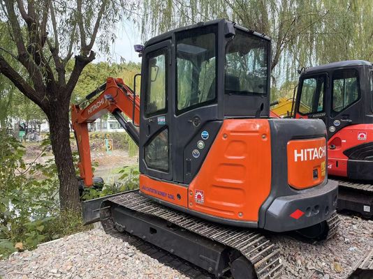 মূল জাপান ব্যবহৃত হিটাচি ZX68USR-5A ক্রলার খননকারী চমৎকার অবস্থায়